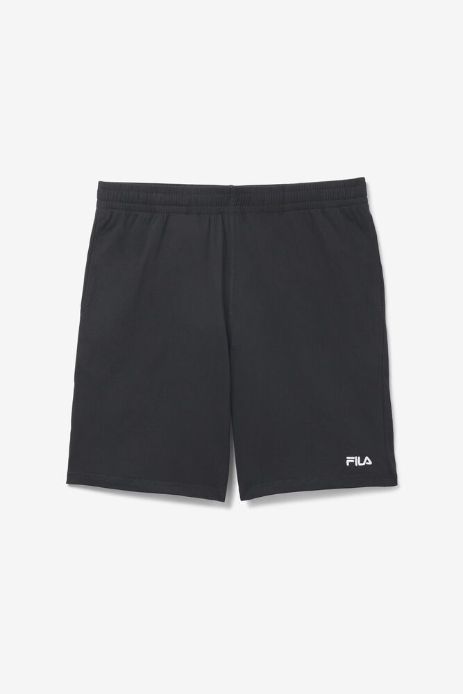 Fila Jonco Black Shorts Mens - NZ 69815-RZHY